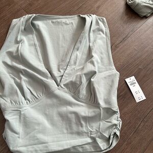 NWT Light Gray Sleeveless Top